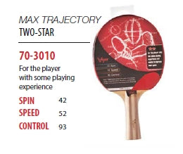 Viper Two Star T.T. Rackets - One Inlay