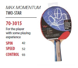 Viper Two Star T.T. Rackets - Two  Inlays